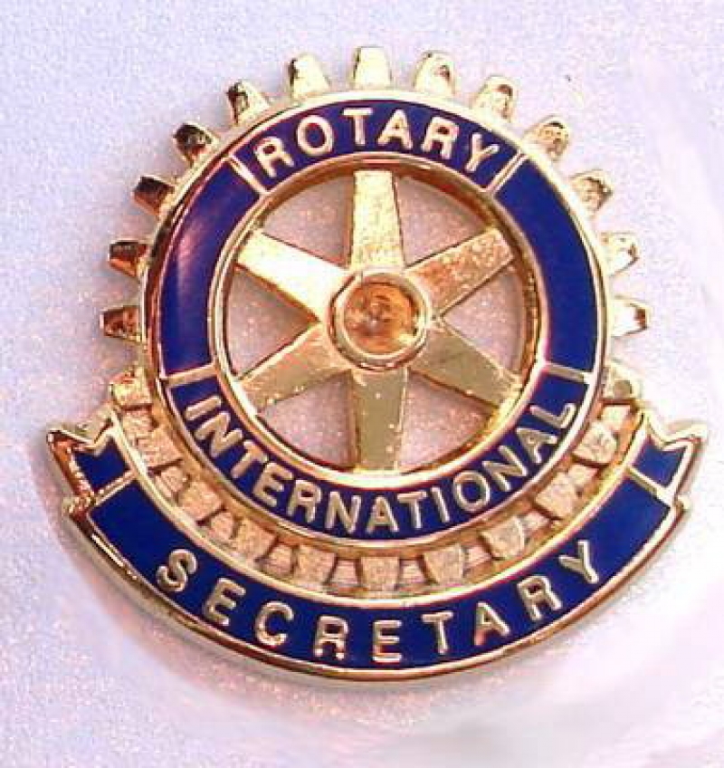 Producto Pin Secretario Rotary